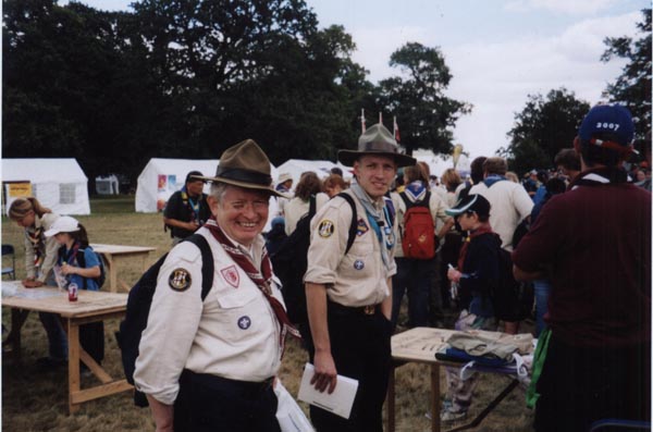 2007 World Jamboree Thomas and Norbert Schmitt (Gremany)