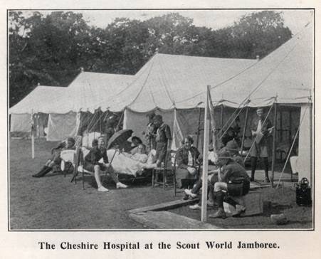 The Cheshire Hospital at the Scout World Jamboree